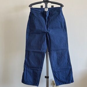J Crew Slim Wide Leg Cord Pants